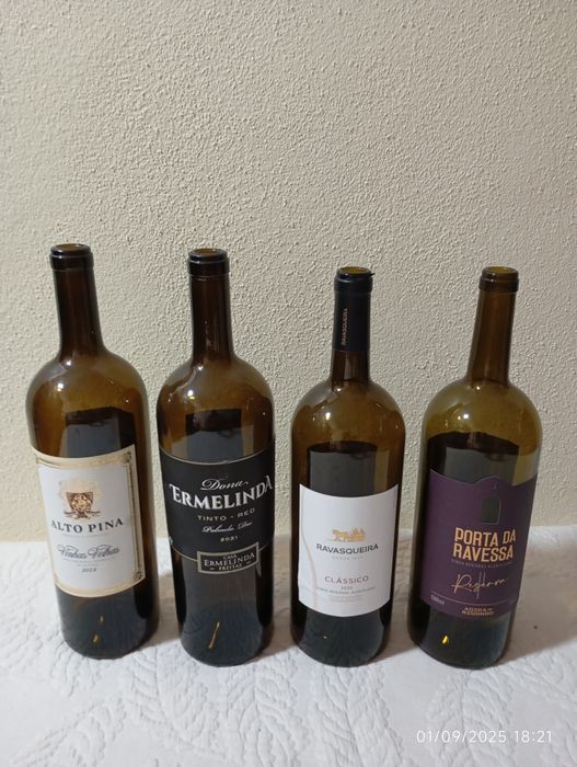 Garrafas de vinho de 1500ml