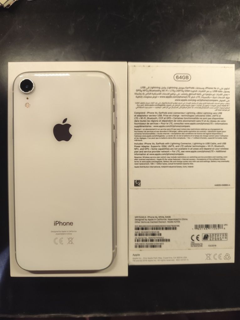 IPHONE XR 64 gb branco
