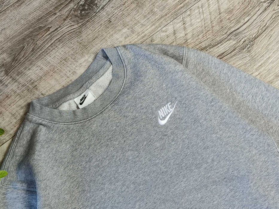 NIKE світшот чоловічий оригінал сірий бавовна М