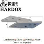 Wspornik Skjold HARDOX 9024.2010 części do pługa 2X lepsze niż Borowe