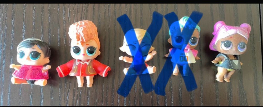 3 LOL bebés (conjunto 10)