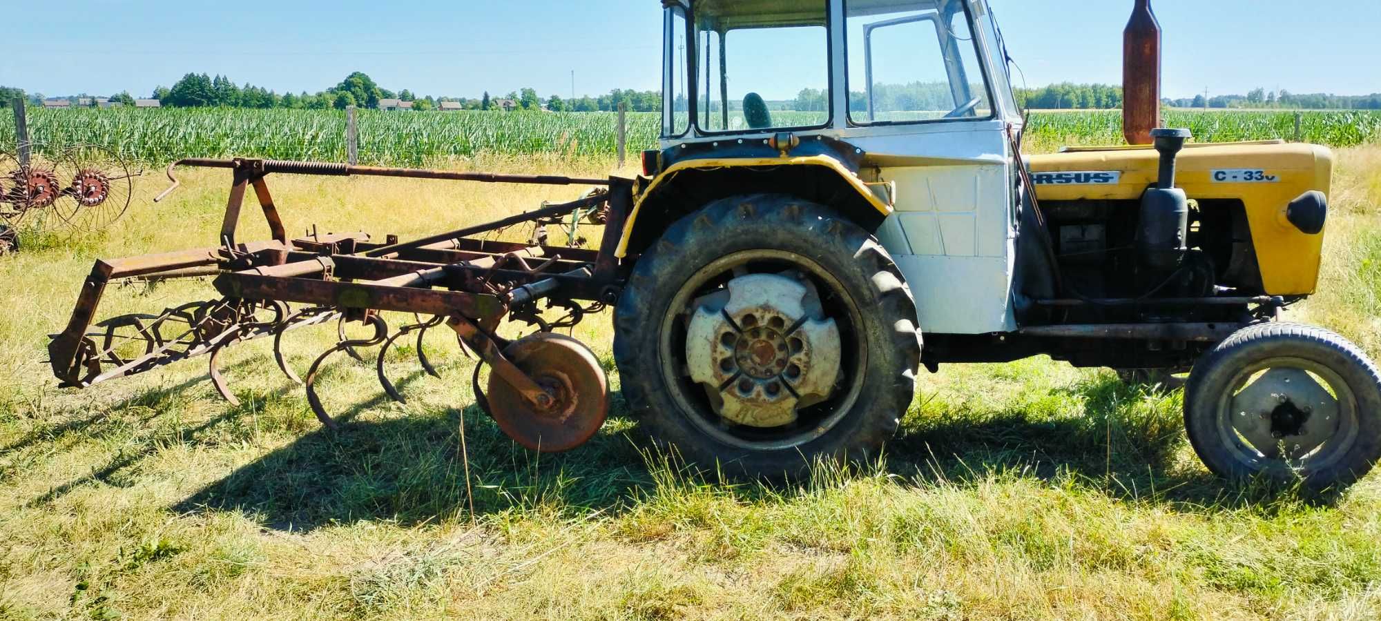 Kultywator  z wałkiem uprawowym