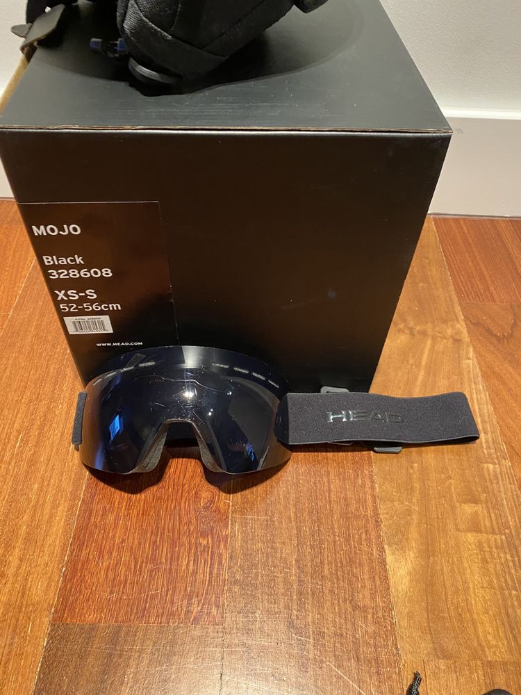 Kask Head Mojo S + gogle