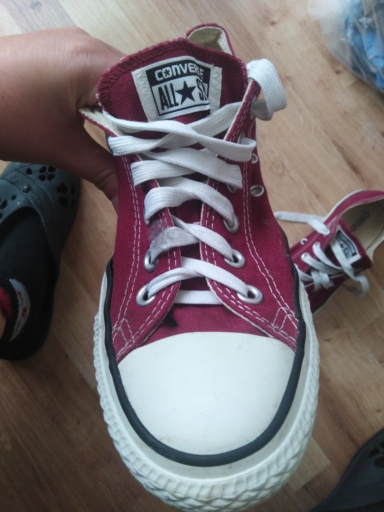 #converse #trampki all stars stan bardzo dobry rozmiar 39 bordo