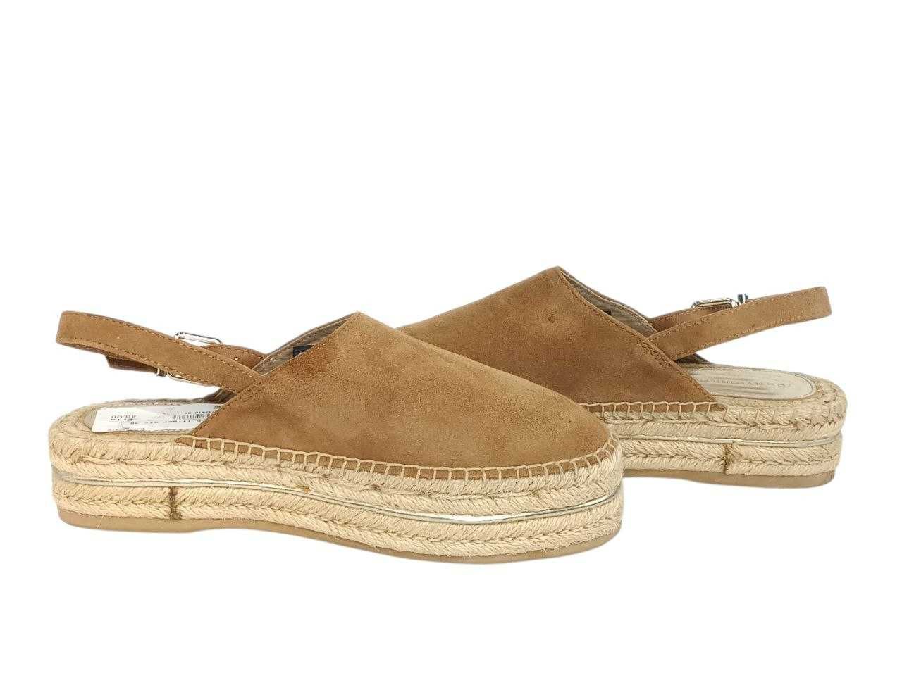 Кожаные эспадрильи TOMMY HILFIGER Elevated Flatform Slip On Оригинал