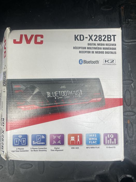 Автомагнитола JVC KD-X282BT