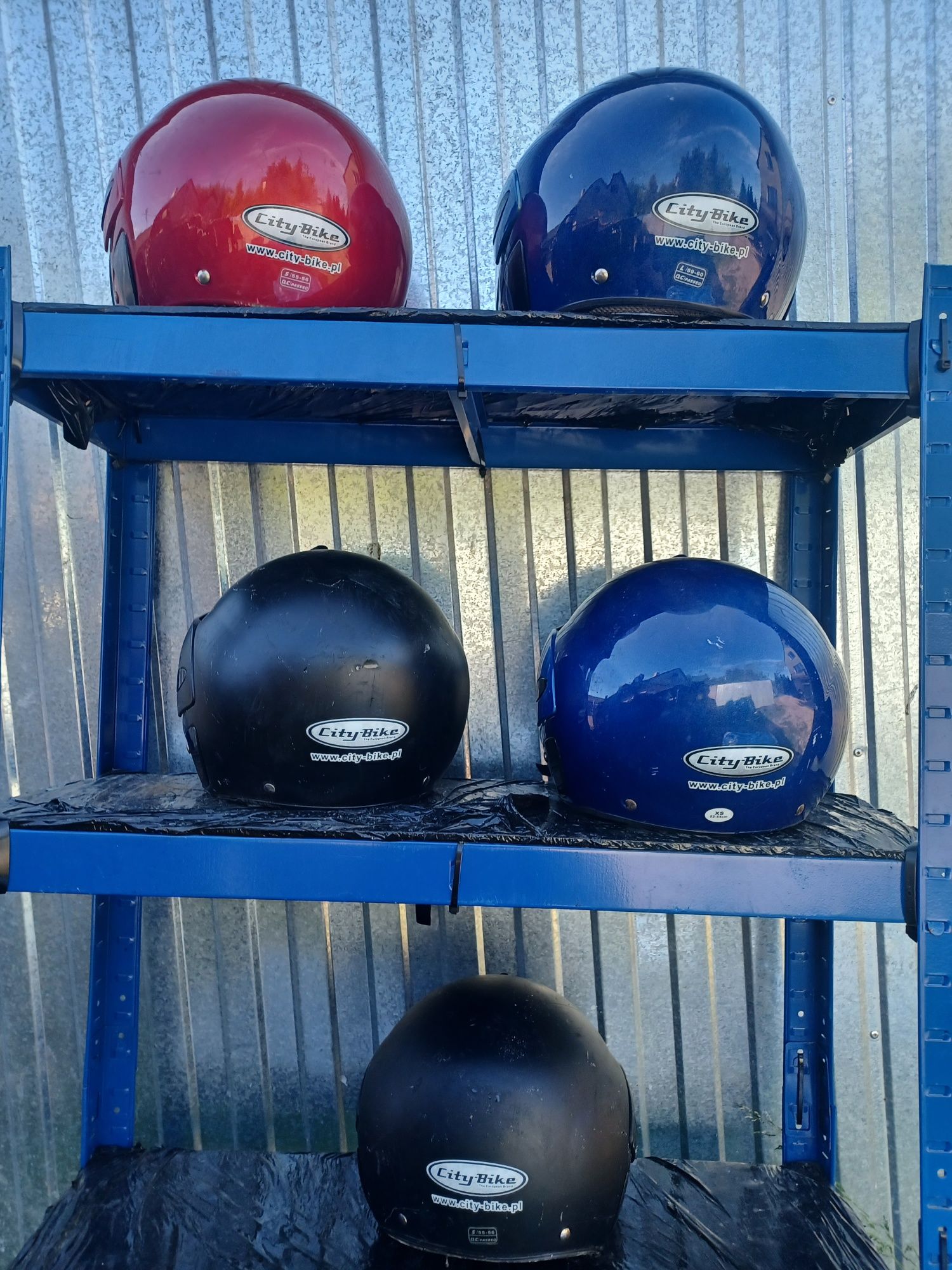 Zestaw Pakiet Kaskow 6 Sztuk Kask Skuter Motocykl Quad Motor  Wysyłka
