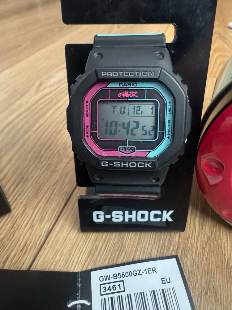 Zegarek  CASIO G-SHOCK GW-B5600GZ-1ER Gorillaz Limitka
