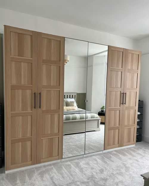 Porta espelhada da  ikea  - para roupeiro pax