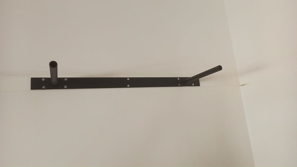 Estante de parede cor faia 110x26cm