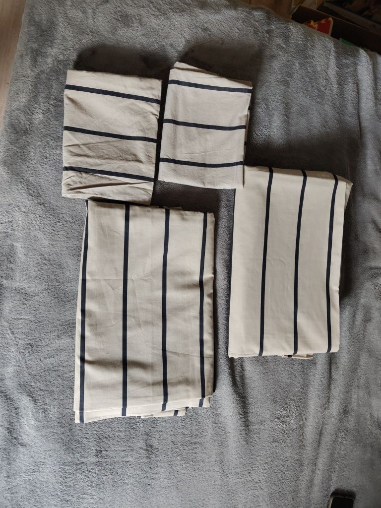 H&M pościel 160x200 poszewki kołdra +poduszka