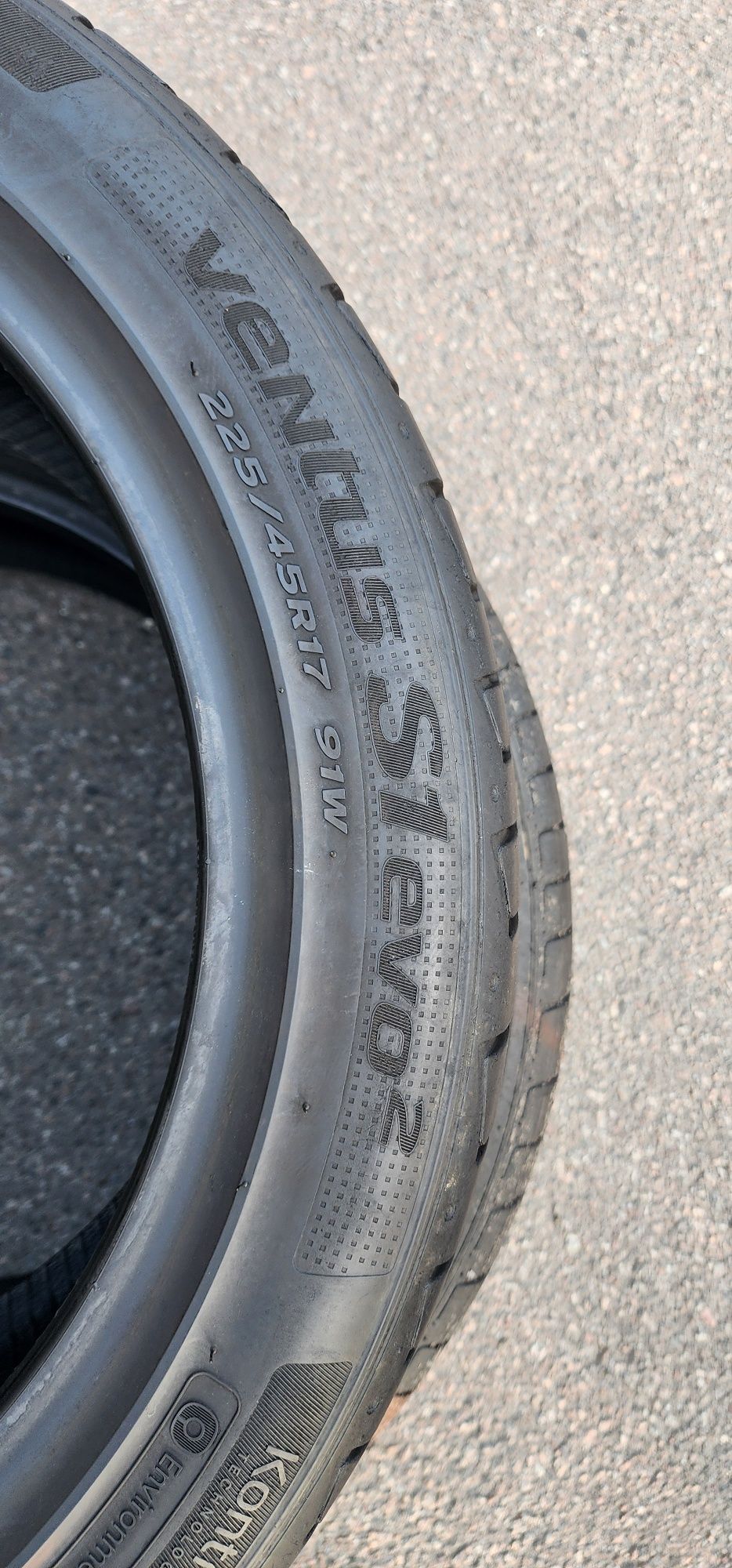 225.45.17 Hankook Ventus S1 evo2 4шт