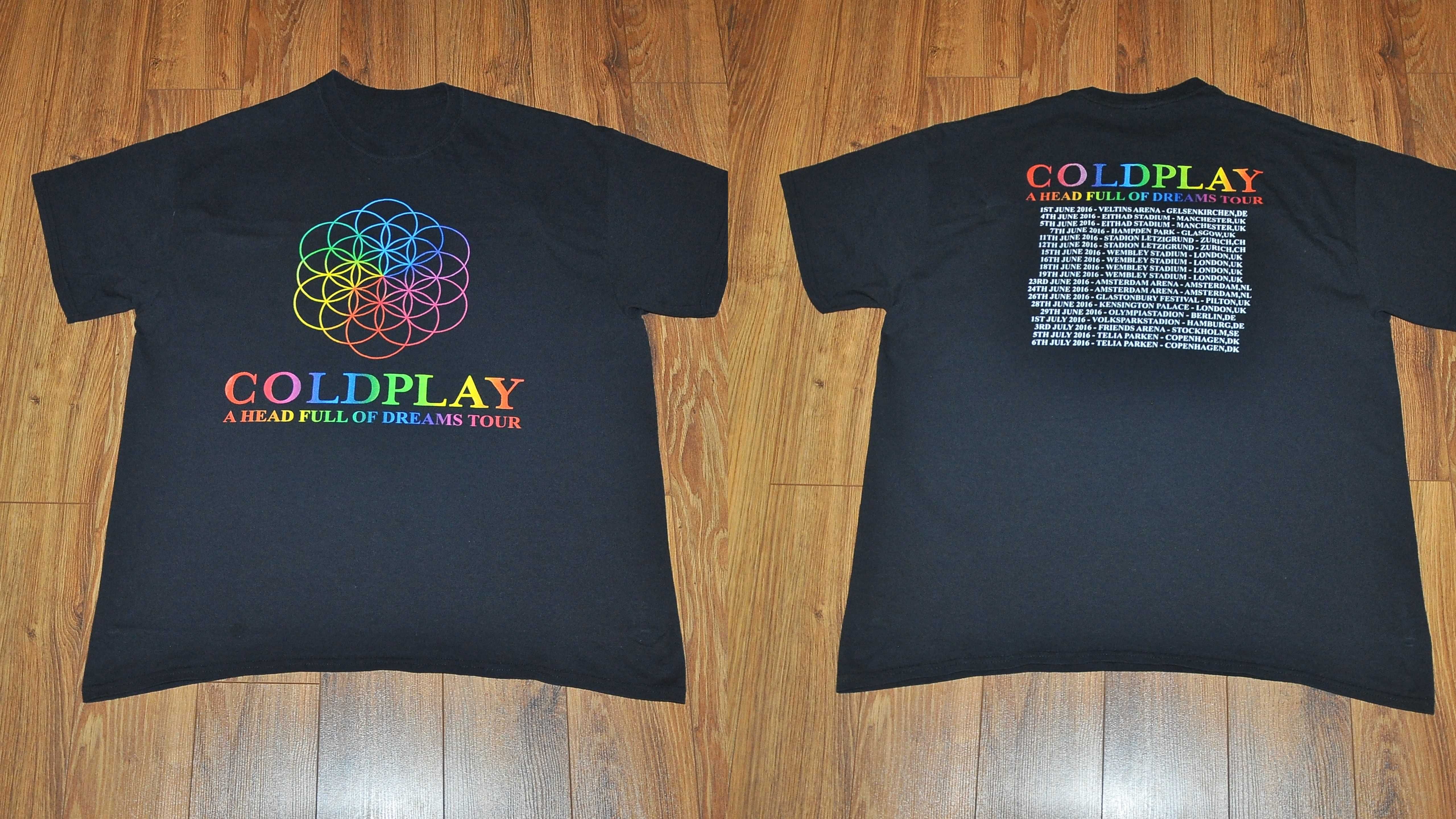 COLDPLAY - A Head Full of Dreams TOUR 2016 - koszulka rozm.XL