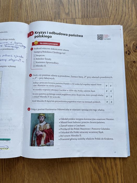 „Wczoraj i dziś”- zeszyt ćwiczeń do historii dla klasy 5