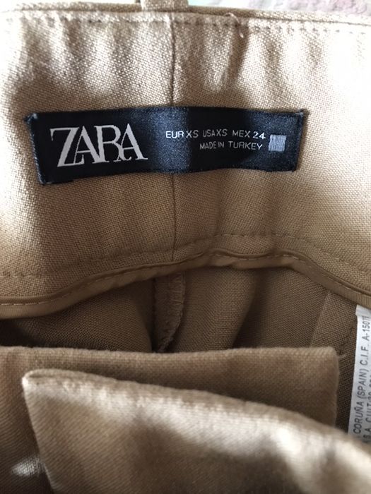 Брюки zara со стрелками