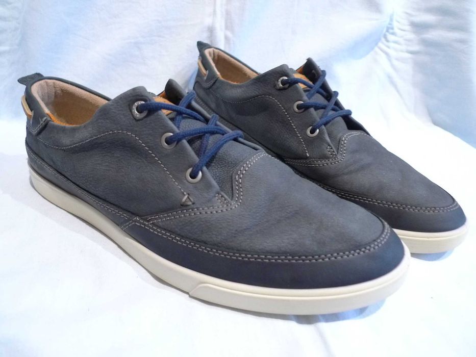 ECCO r.45/29cm Buty skórzane sznurowane casual