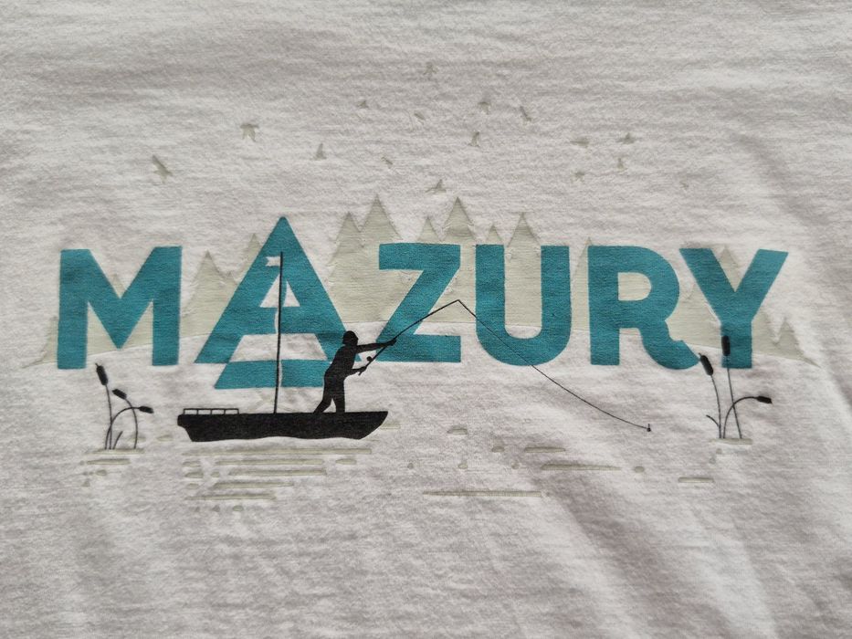 Biała koszulka Mazury Gouda Works