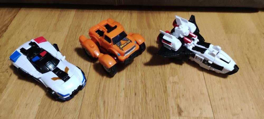 Міні Тоботи трансформери оригінали Шатл, Сержант, Монстр