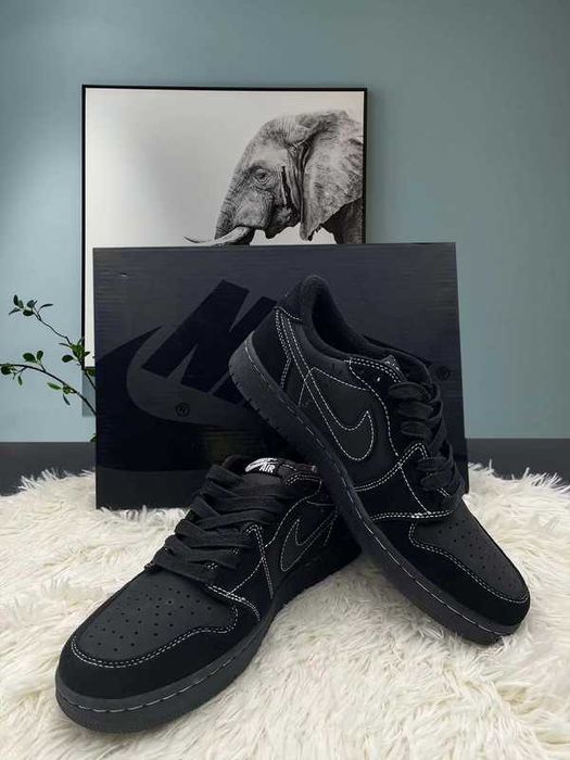 Buty Trampk Jordan 1 Retro Low OG SP Travis Scott Black Phantom R.42