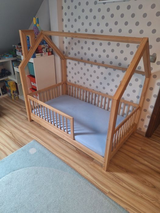 Łóżeczko dziecięce domek 140x80