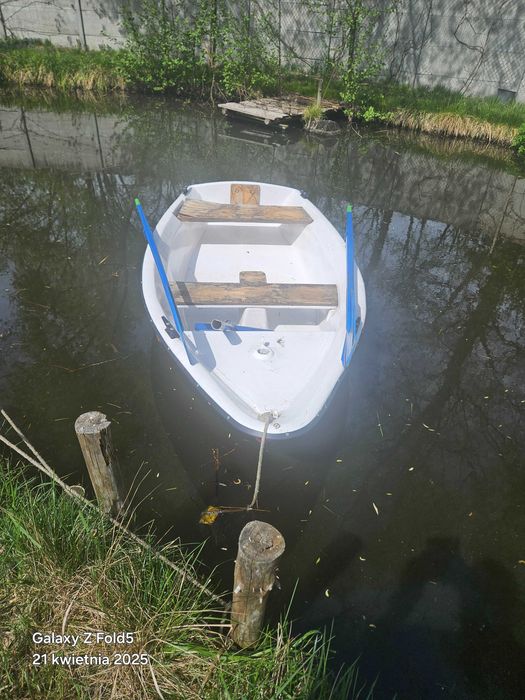Łódka łódź wiosłowo motorowa 3m