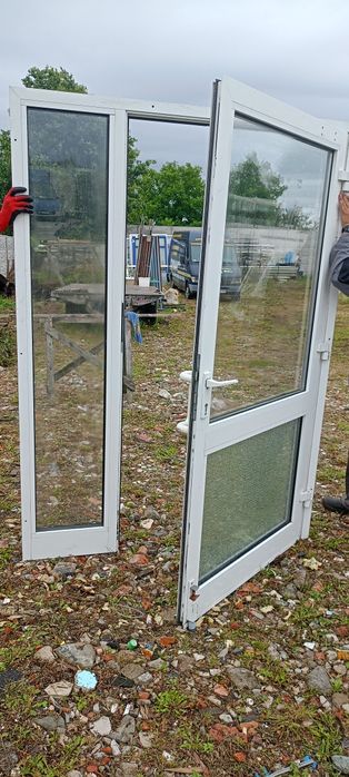 Drzwi aluminiowe używane z Niemiec super stan dostawa gratis cały Kraj