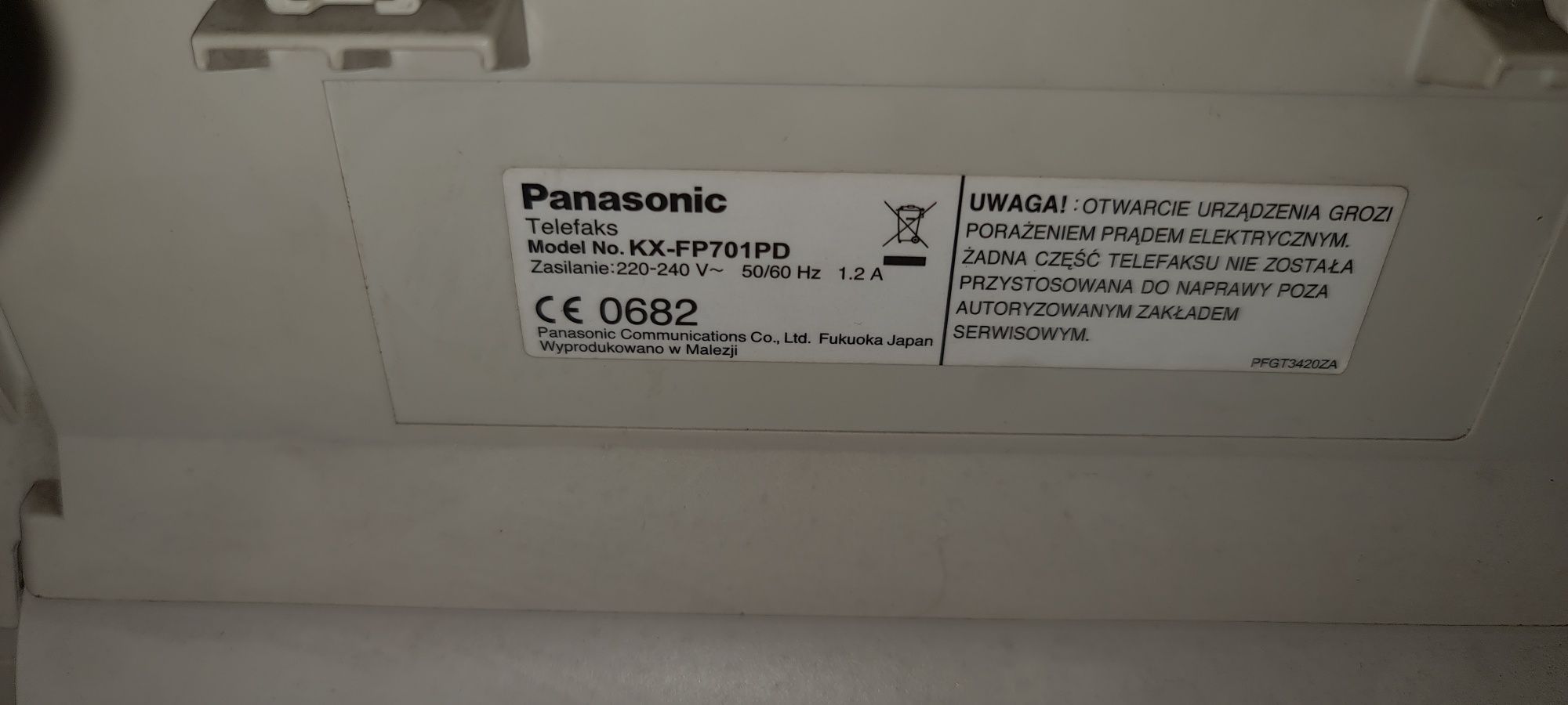 FAX KX-FP701PD Panasonic