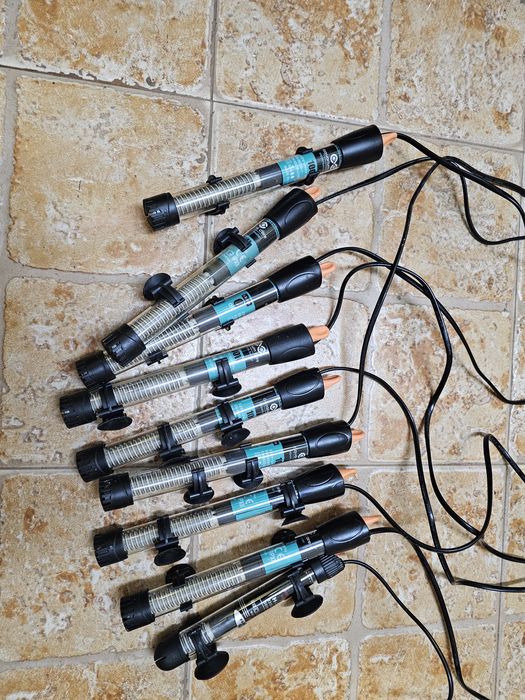 8 aquecedores de aquário 100 W