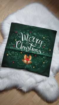 Piękna poszewka dekoracyjna na poduszkę świąteczna 45/45 cm Christmas