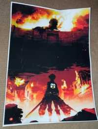 Плакаты постер аниме anime водонепроницаемая наклейка