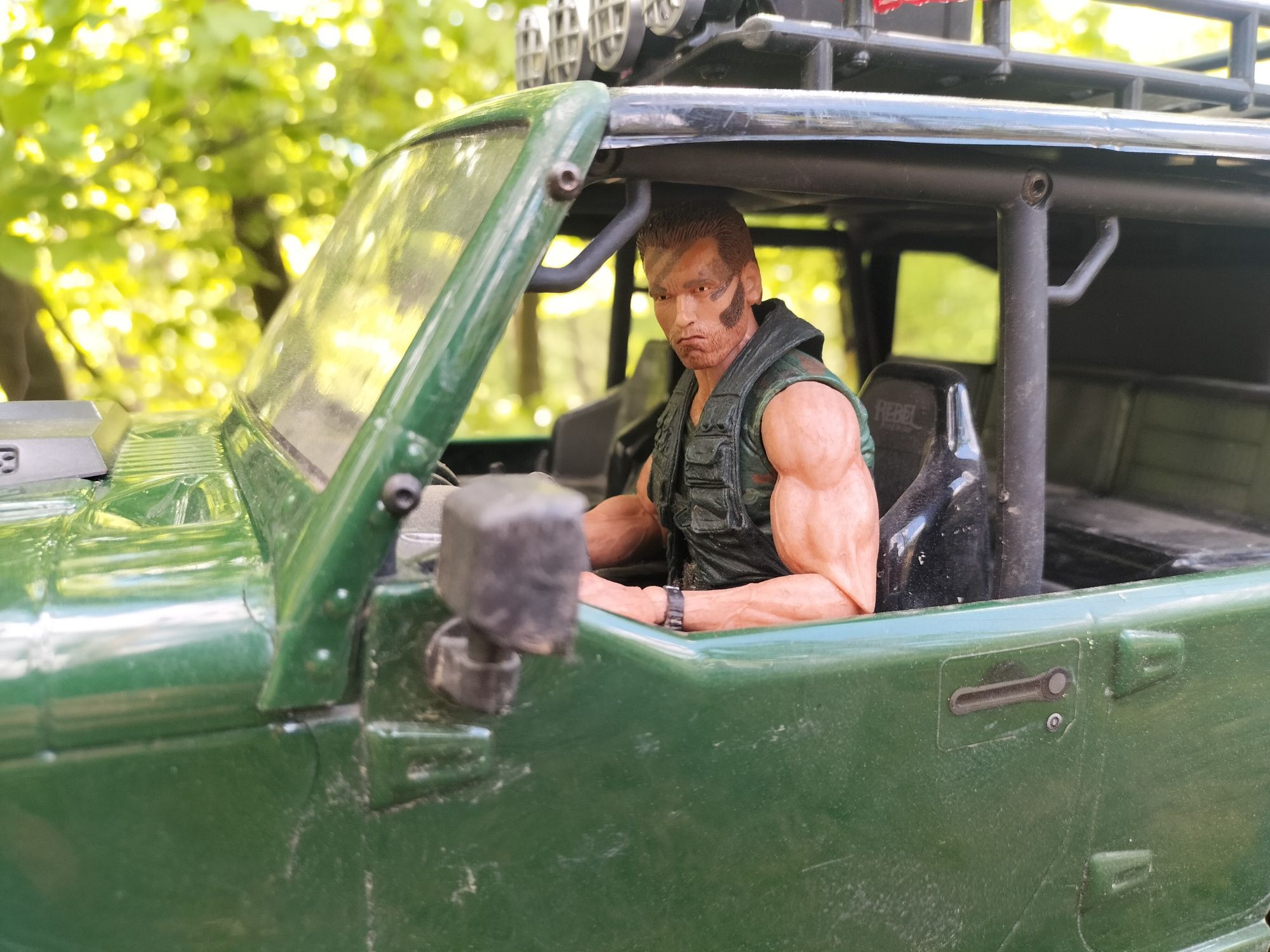 RC Trial Axial SCX10 Jeep Wrangler Rubicon 1/10 Schwarzenegger