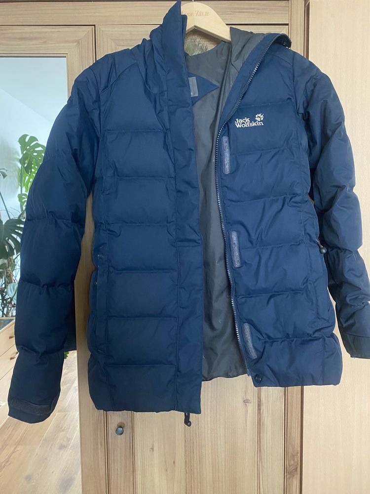 Kurtka puchowa Jack Wolfskin Baffin night blue