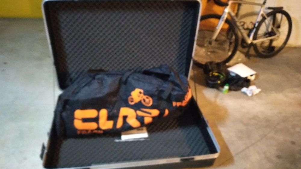 Mala bike rígida + Mala bike flexível