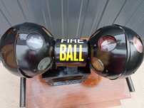 Kula dyskotekowa ,kolorofon ,światła ,fire Ball z PRL-u