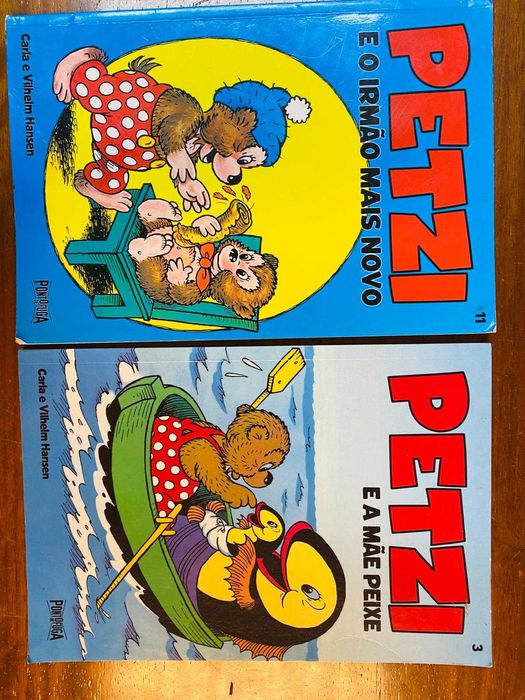 Petzi e o irmão mais novo | Petzi e a mãe peixe