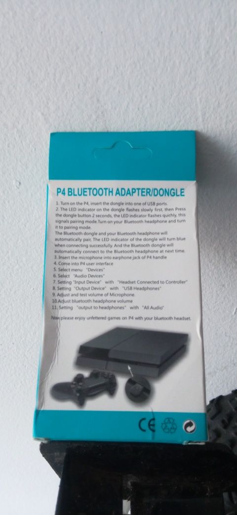 PS4 Bluetooth Adapter do podłączenia słuchawek bt różnych firm