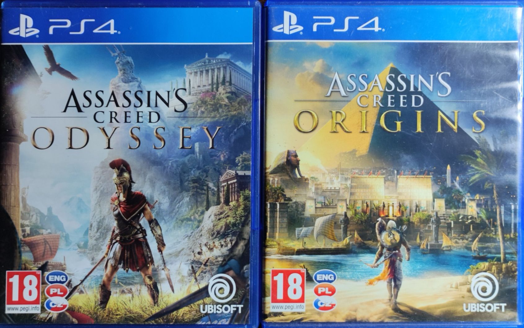 Assassin's Creed: Odyssey + Origins | 2 Gry PS4