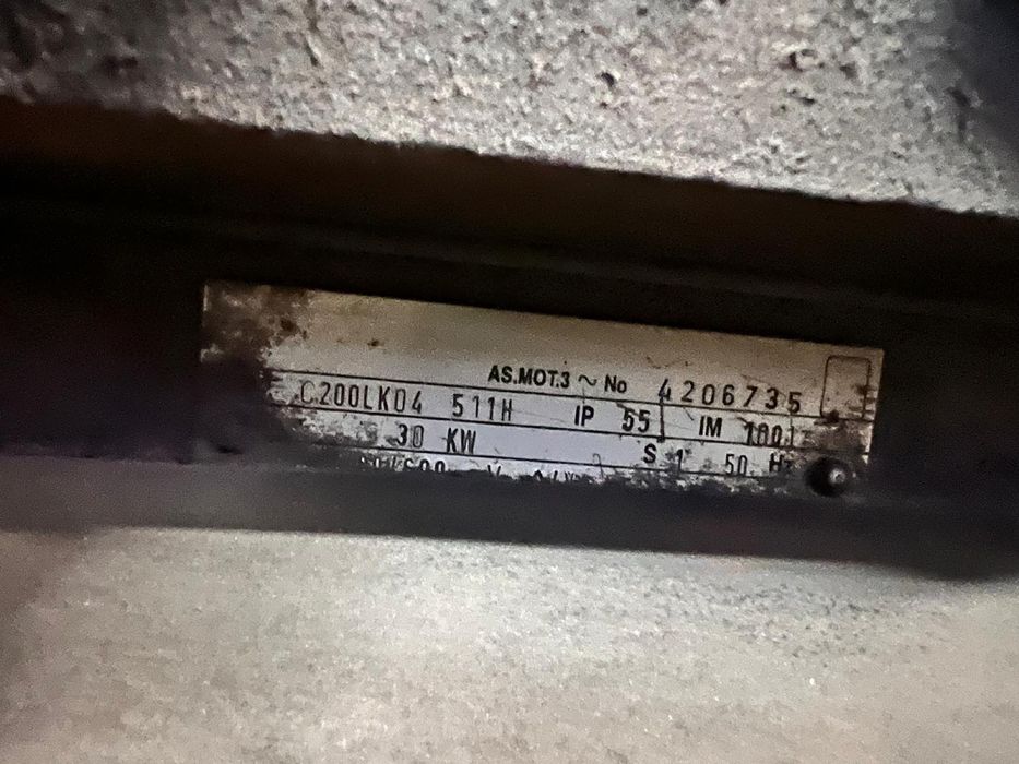 Alup sprężarka kompresor srubowy silnik 30 kw