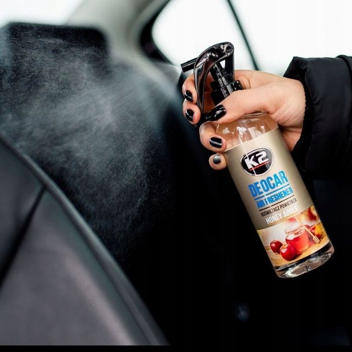 SKLEP: K2 DEOCAR ZAPACH SAMOCHODOWY Honey Apple Jabłko z miodem 250ml
