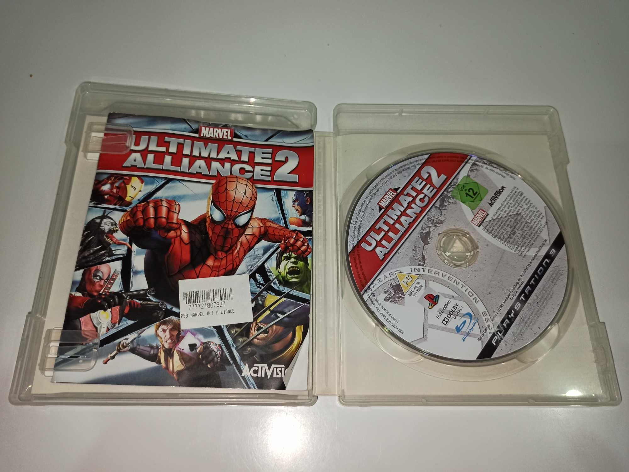 ps3 MARVEL ULTIMATE ALLIANCE 2 action RPG 1-4 graczy hit