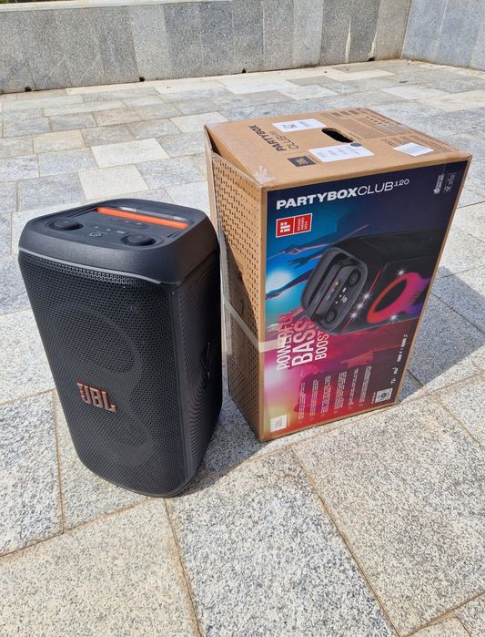 Coluna portátil Jbl "Partybox 120 - 160Watts