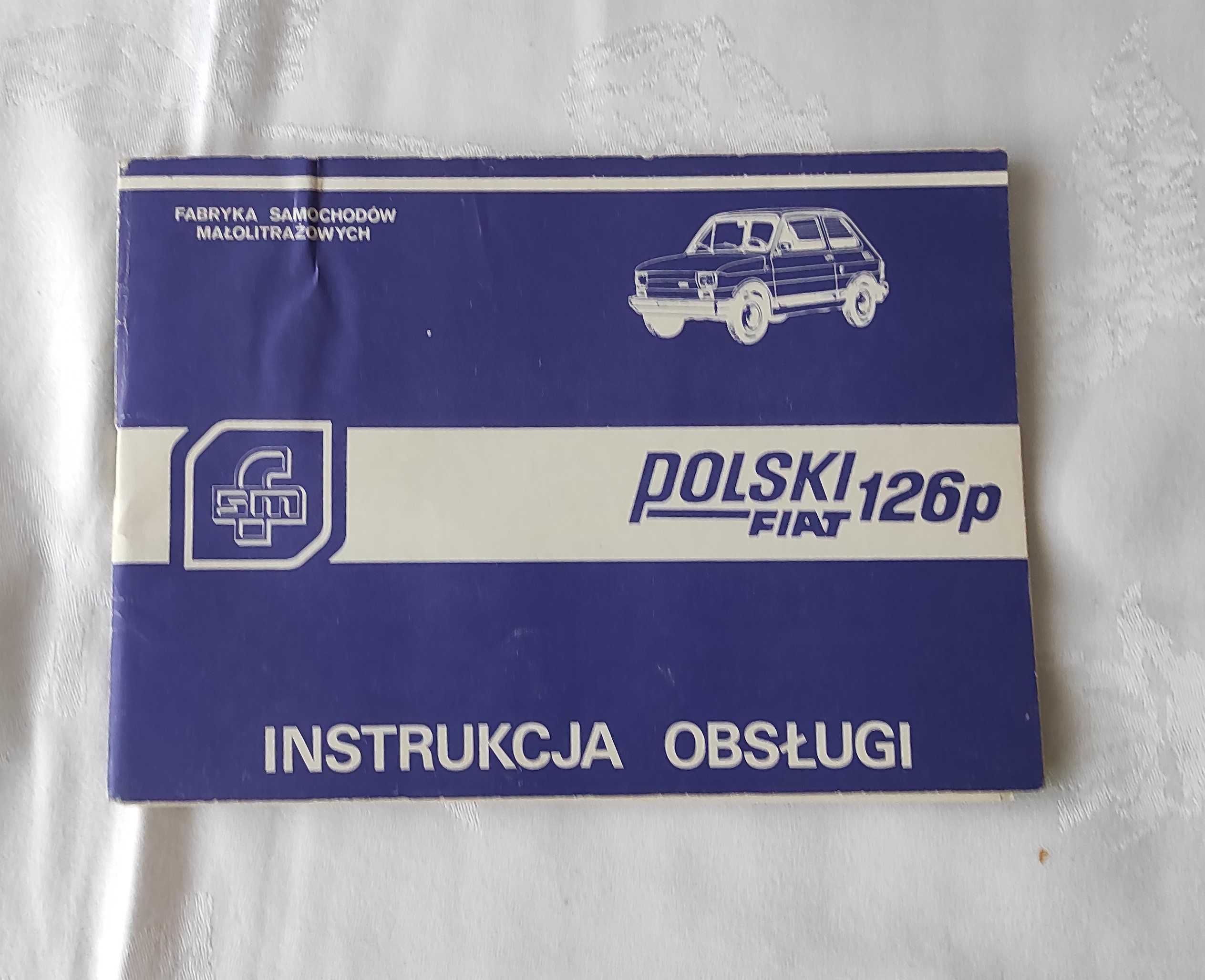 Instrukcja Obsługi Polski Fiat 126P FL + inne dokumenty zakupu