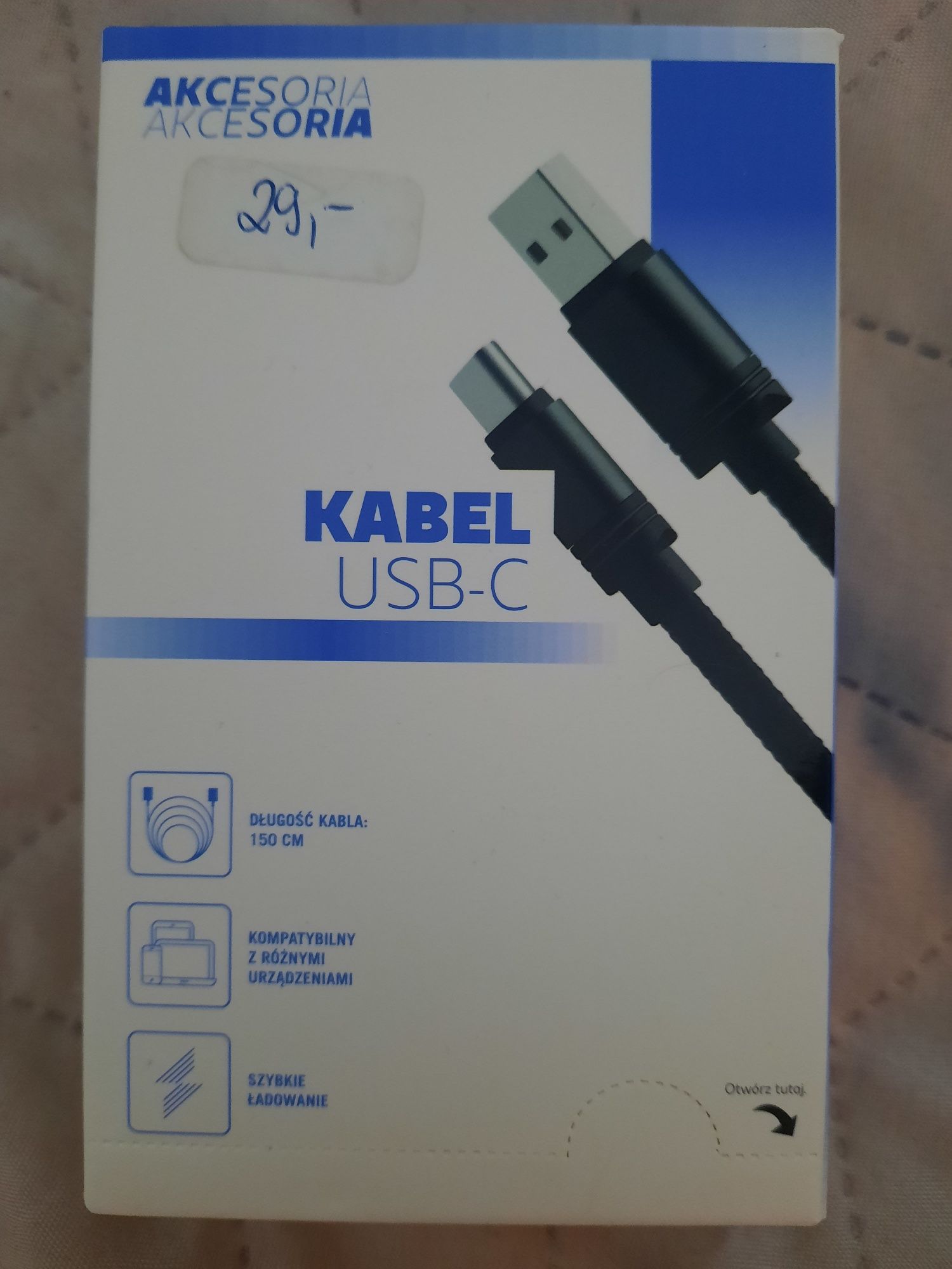 Nowy Kabel usb-c