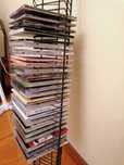 Estante para discos ou CD's