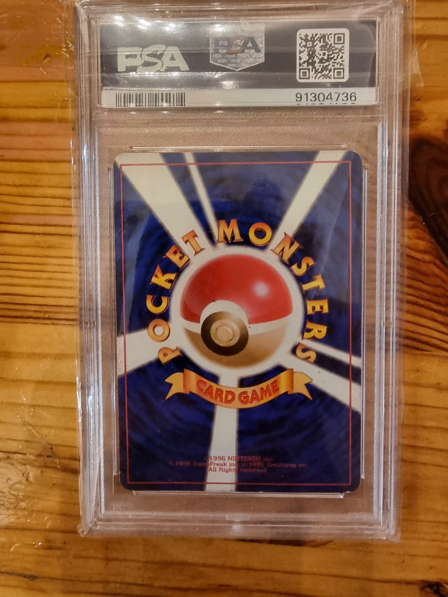 Charizard 006 PSA3 japoński 1996