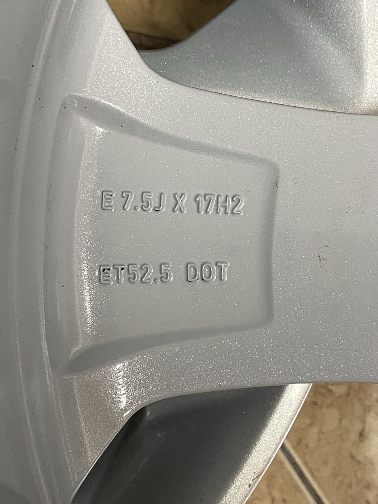 Диски R17 , 5/108 , E 7.5J*17H2 , ET52.5 , CJ5C-1007-B2B