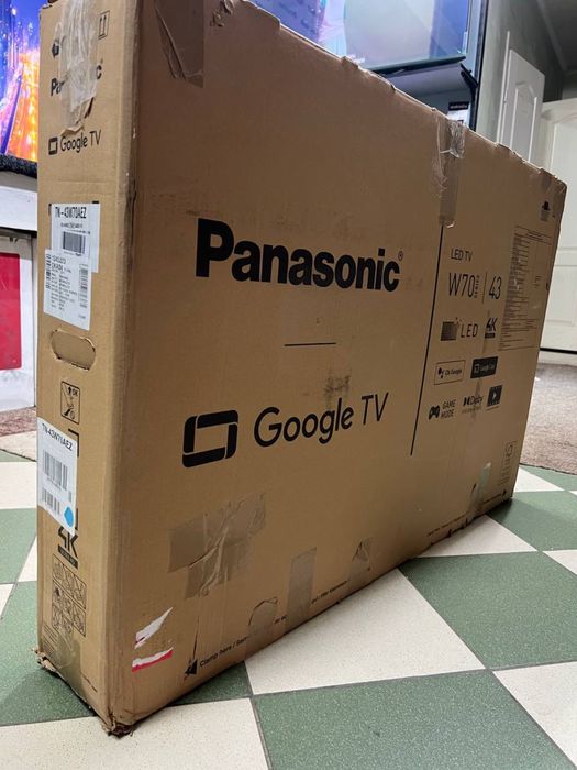 Телевізор Panasonic 43” 4K Smart — Новий, гарантія 1 рік