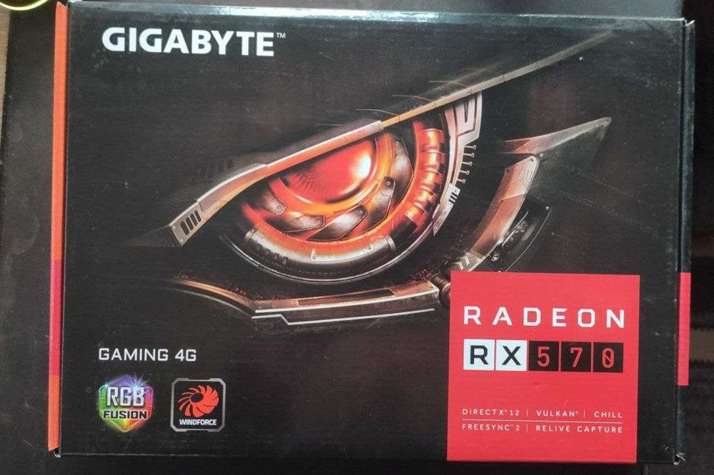 Видеокарта GIGABYTE Radeon RX 570 4GB
