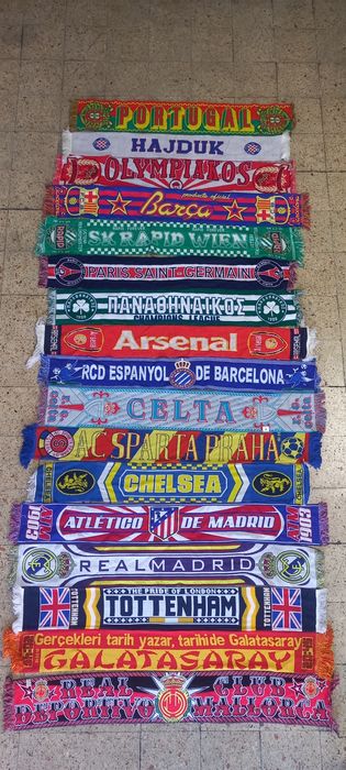 Cachecóis (17) Venda em conjunto