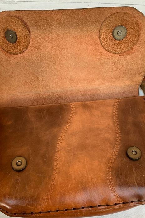 Dealfa винтажная кожаная сумочка с тиснением